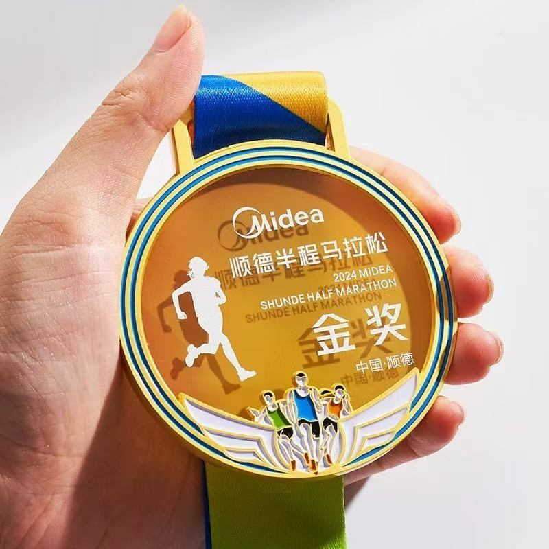Glass Marathon Medal factory